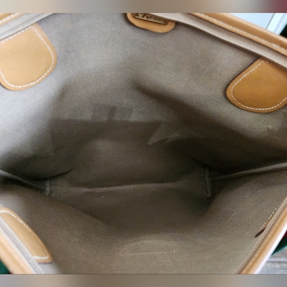 Gucci GG Plus Canvas Web Tote Bag with Leather Trim - Picture 11 of 12